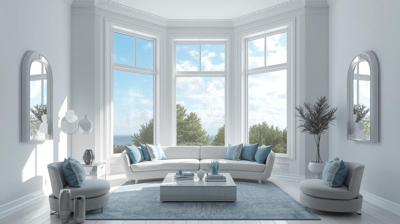 Les vitres et miroirs